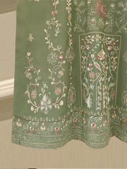 2 Piece - Embroidered Kora Cotton Suit  S112741