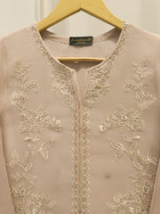 2 Piece - Pure Organza Embroidered Suit S112752