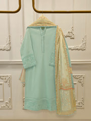 3 Piece - Embroidered Cambric Suit S113267