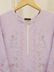2 Piece - Embroidered Cambric Suit S114316