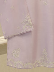 3 Piece - Pure Embroidered Korean Silk Suit S114440
