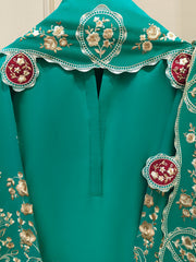 3 Piece - Embroidered Cambric Suit S114486