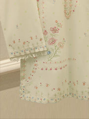 2 Piece - Embroidered Cambric Suit S114824