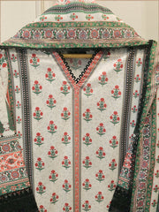 2 Piece Digital Printed Cambric Suit S115339