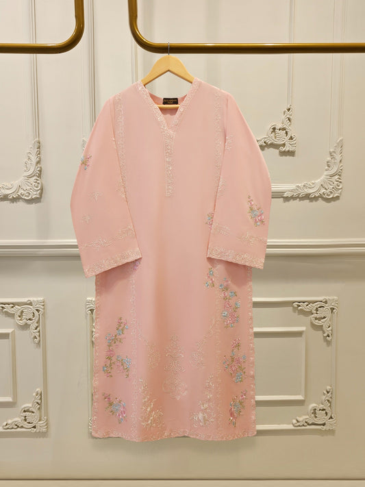 2 Piece - Embroidered Cambric Suit S115304